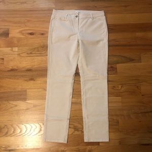 J.Jill Corduroy Pants Straight Khaki 8